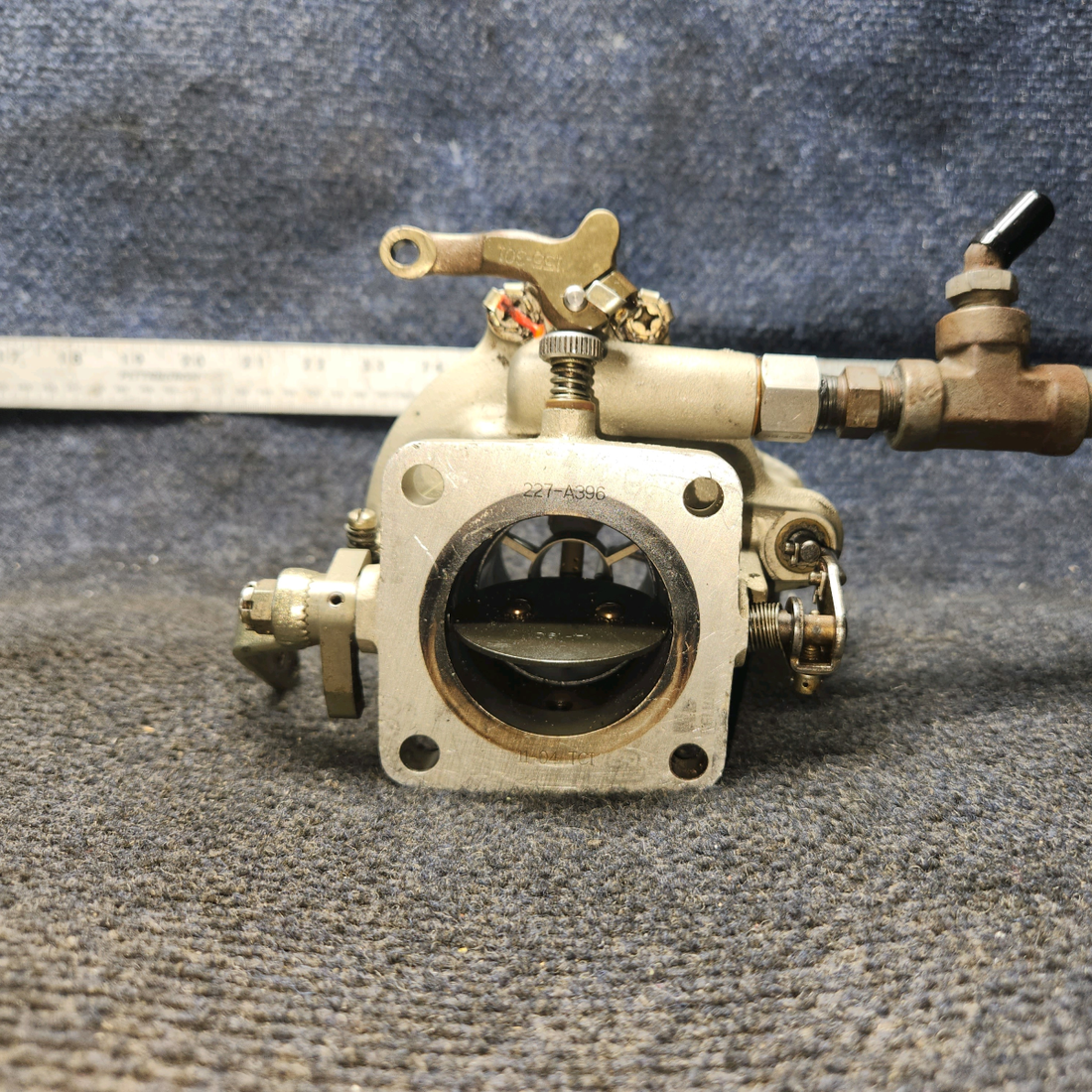 Used aircraft parts for sale, 61B26214 Precision Airmotive Corp MA-4SPA Piper PA28-161 Carburetor "Missing Data Tag"