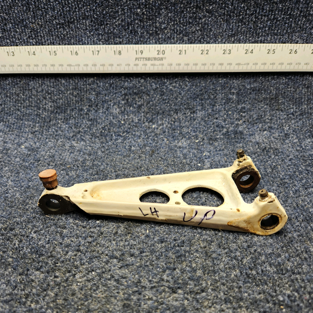 Used aircraft parts for sale, 45-815011-6 BEECHCRAFT F35 MAIN GEAR TORQUE LINK ASSY UPPER