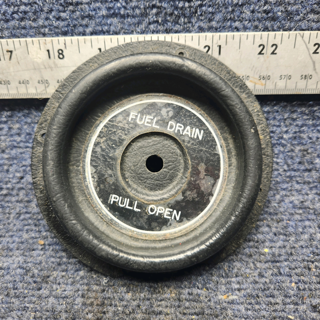 Used aircraft parts for sale, 610258-001 Mooney M20K FUEL GASCOLATOR TRIM COVER