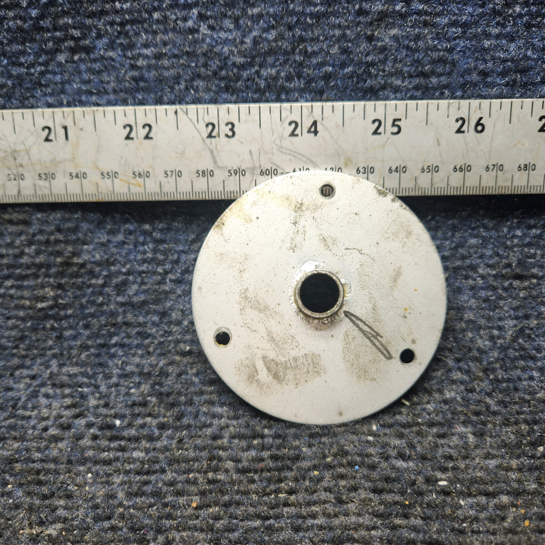 Used aircraft parts for sale, 310068-000 Mooney M20J Cabin Door Cover Plate Assembly