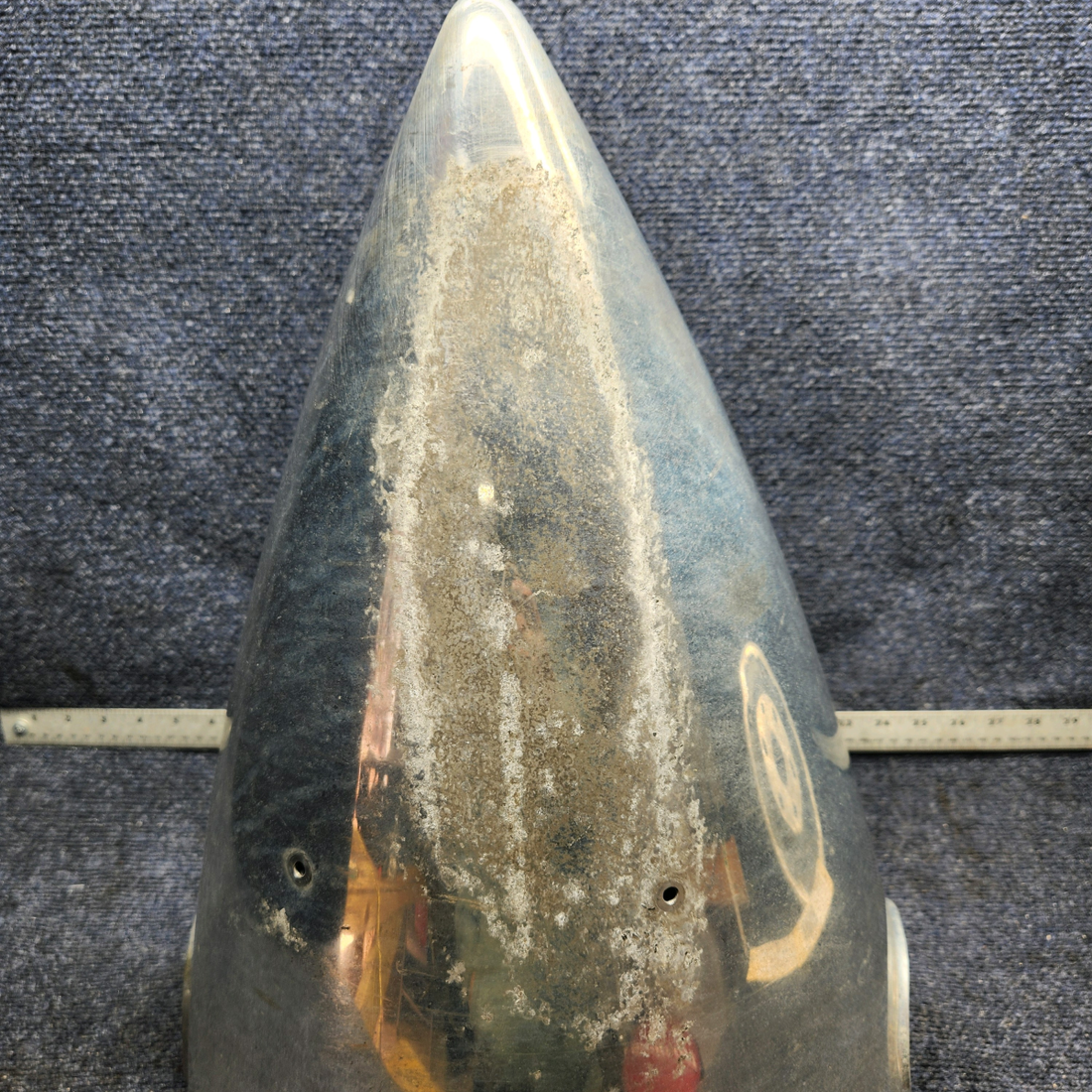 Used aircraft parts for sale, 680031-515 MOONEY M20J MCCAULEY TWO BLADE SPINNER ASSY POLISHED