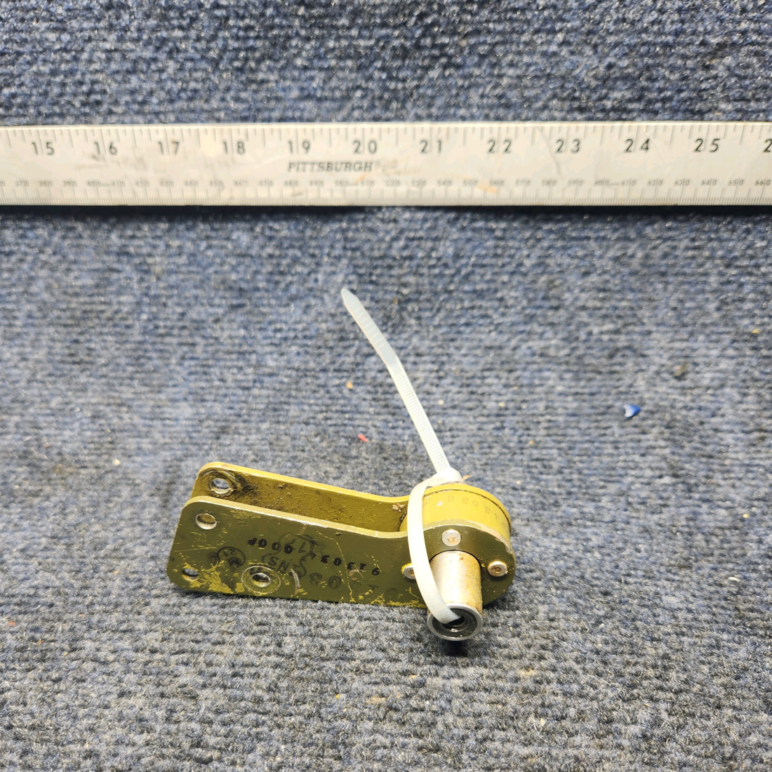 Used aircraft parts for sale, 913030-000 Mooney M20K RUDDER & NOSE GEAR BELLCRANK ASSY