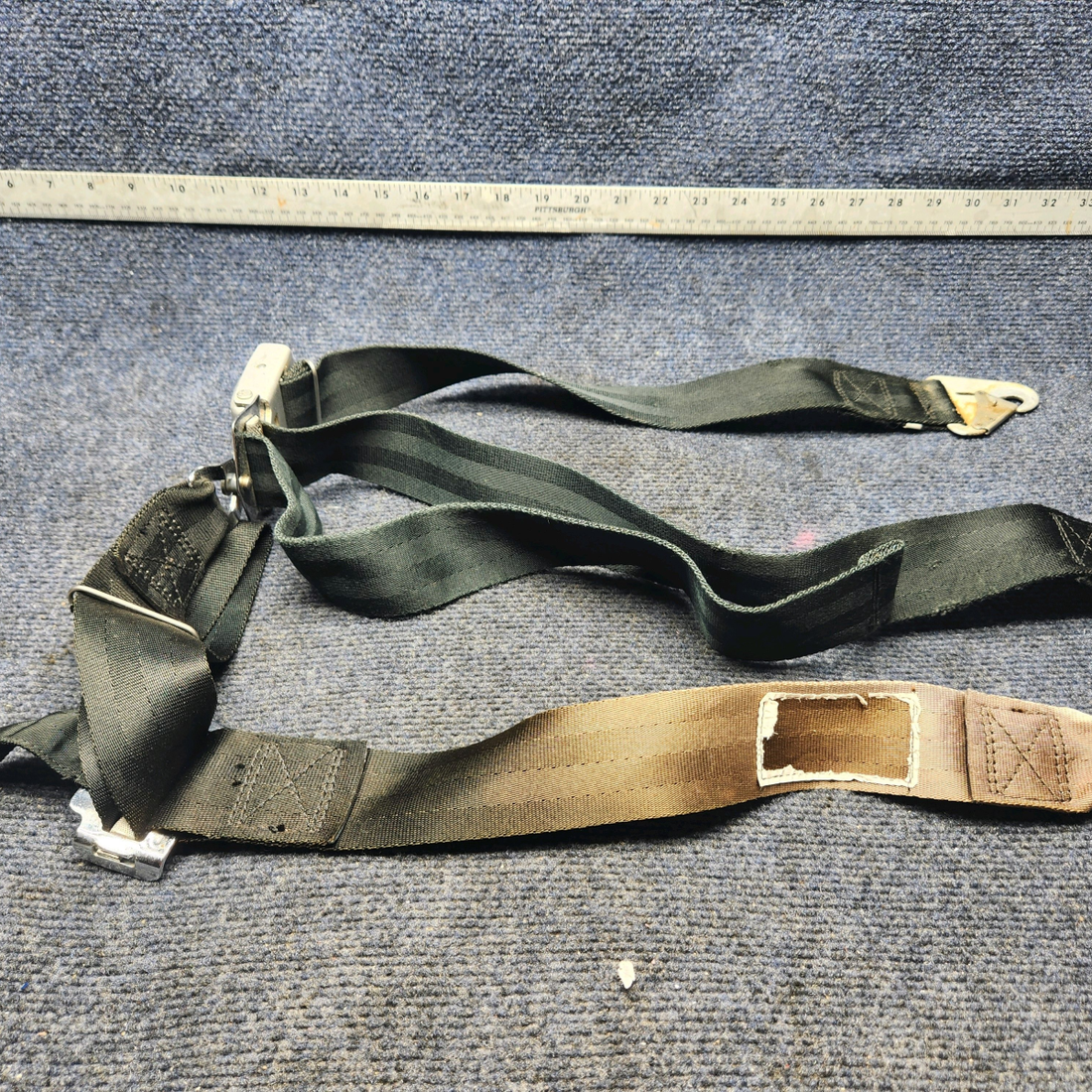 Used aircraft parts for sale, FDC-5900-160-3 Mooney M20K DAVIS AIRCRAFT PRODUCTS SEATBELT W SHOULDER STRAP-FDC-7275-8-1