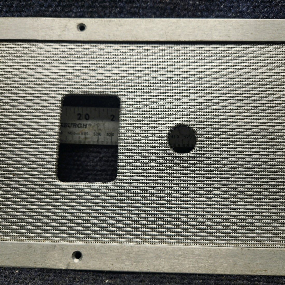Used aircraft parts for sale, 96‑554011 BEECHCRAFT 95-55B Overhead Speaker Grill Assembly