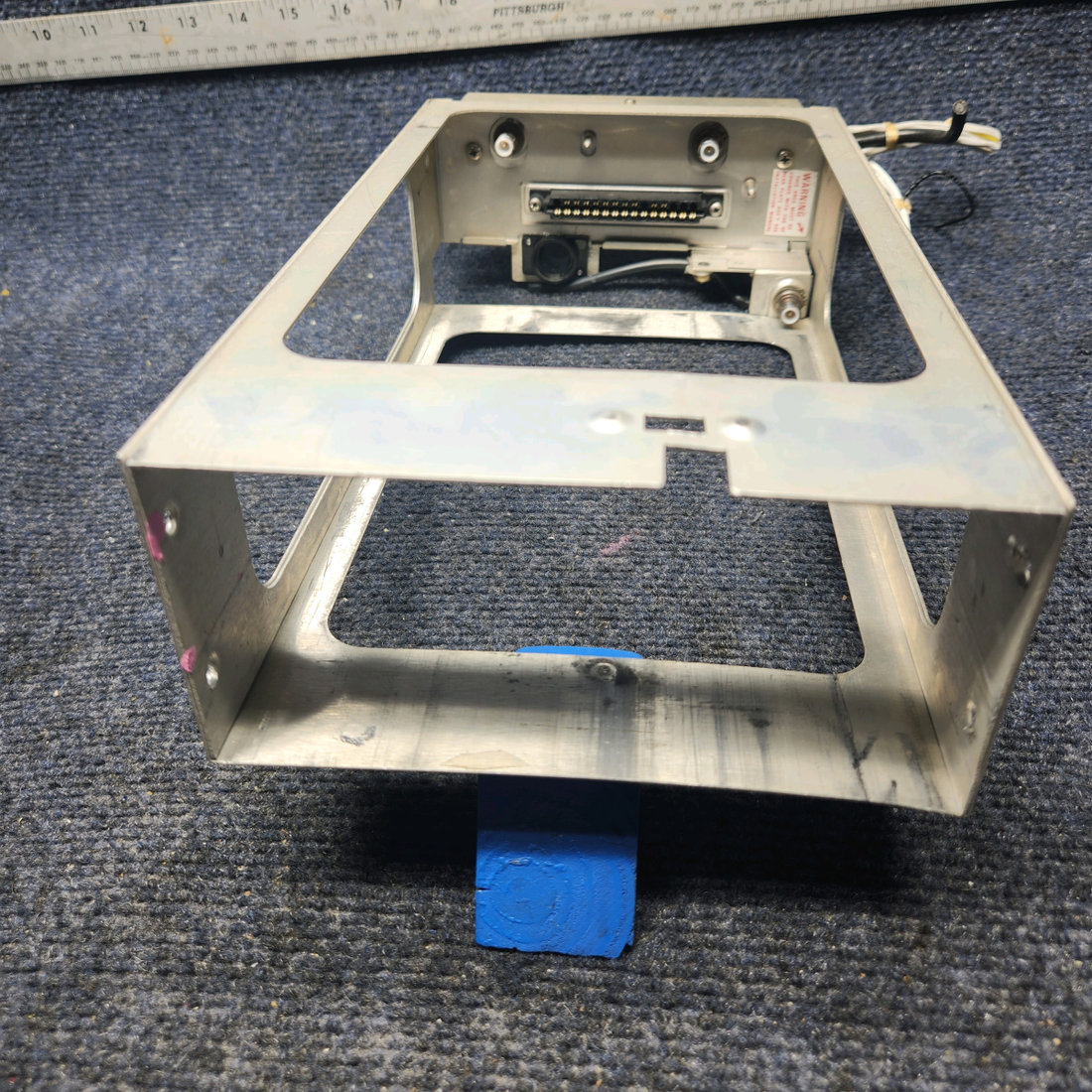 Used aircraft parts for sale, 066-4008-00 Bendix Mooney M20K KING KNS 80 VOR/LOC/DME/RNAV/GS MOUNT RACK TRAY
