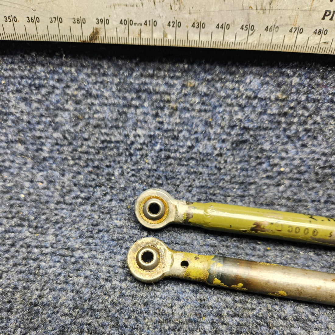 Used aircraft parts for sale, 915005-000 Mooney M20J RUDDER CONTROL ROD - PRICE PER EACH