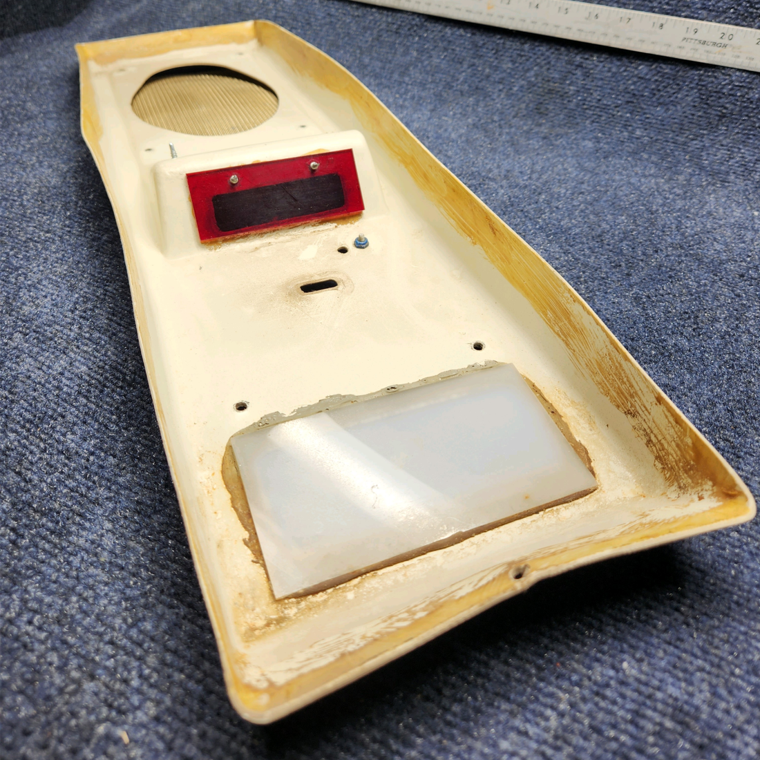 Used aircraft parts for sale, 169-364031-1 Beechcraft C23 SUNDOWNER SPEAKER & LIGHT INSTALLATION CABIN OVERHEAD