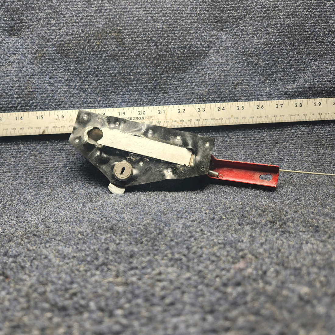 Used aircraft parts for sale, 350190-505 Mooney M20J BAGGAGE DOOR LATCH ASSEMBLY