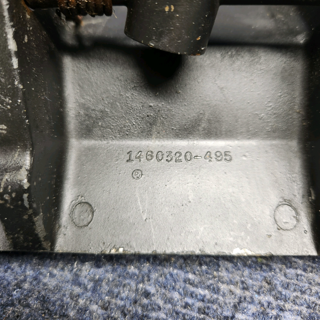 Used aircraft parts for sale, 2467001-2 Cessna CESSNA C172RG PILOT RH FOOT BRAKE & RUDDER PEDAL