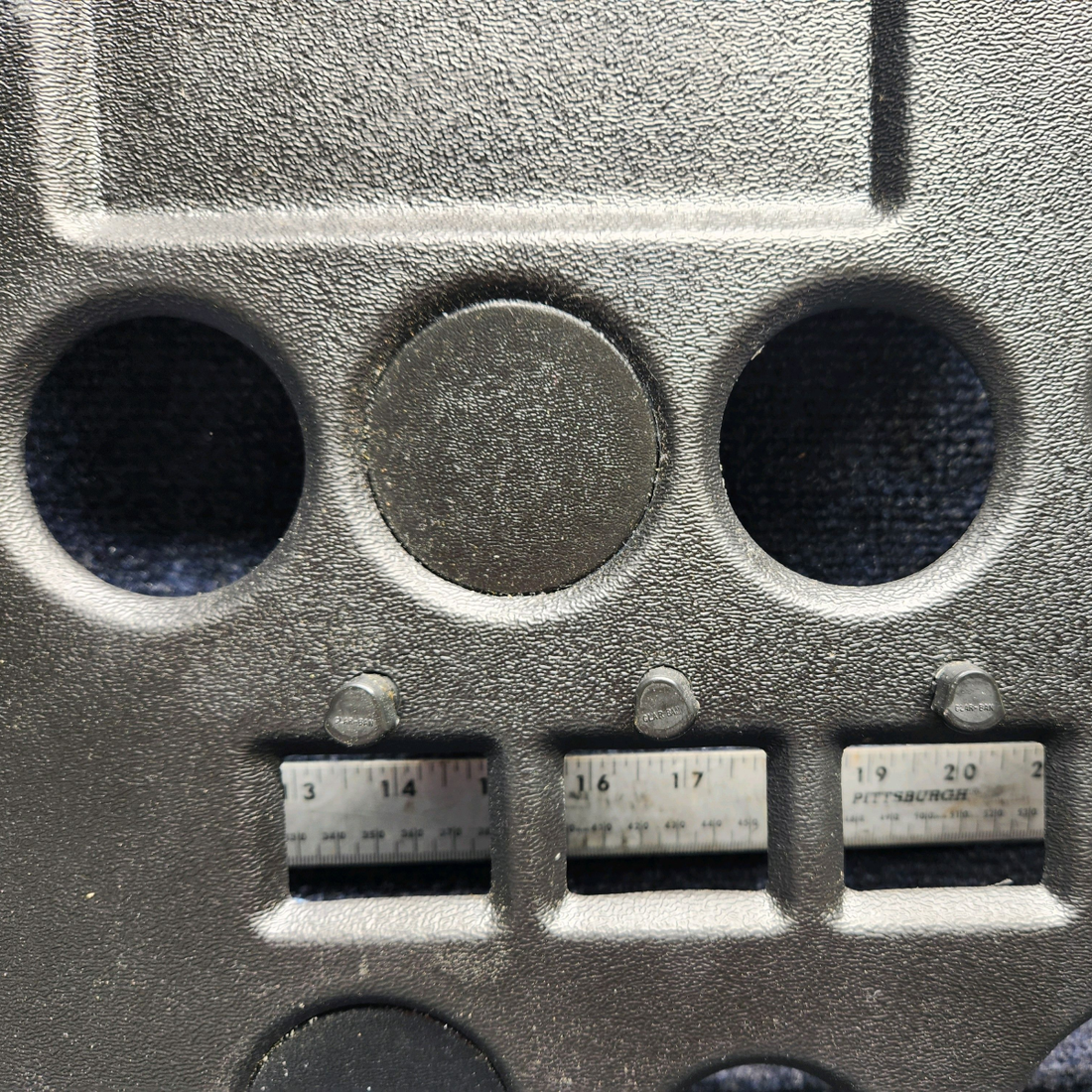 Used aircraft parts for sale, 0513390-9 CESSNA 172K ENGINE INSTRUMENT COVER RH W/ EIGHT POST LIGHTS -LIGHTED