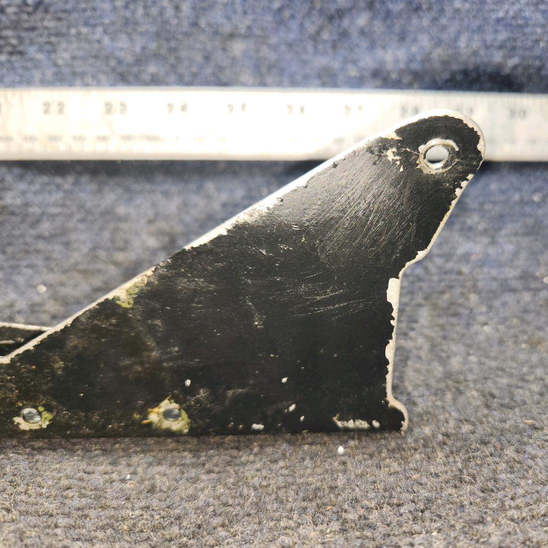 Used aircraft parts for sale, 69318-000 Piper PA28-161 Rudder Trim Channel Bracket