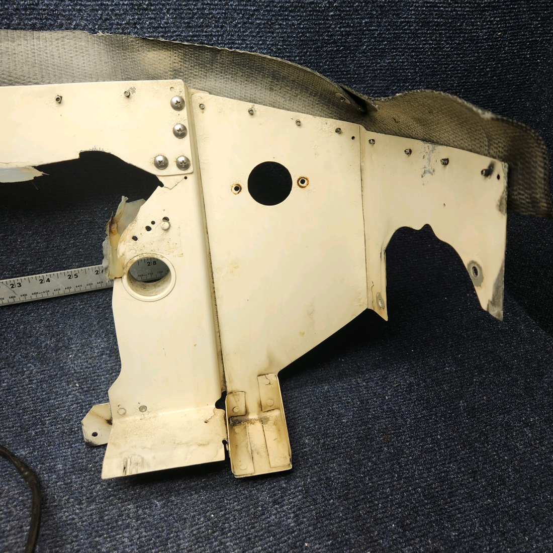 Used aircraft parts for sale, 169-910060-604 Beechcraft C23 SUNDOWNER BEECHCRAFT C23 LYCOMING O-360-A4J SET OF BAFFLES SEE PHOTOS