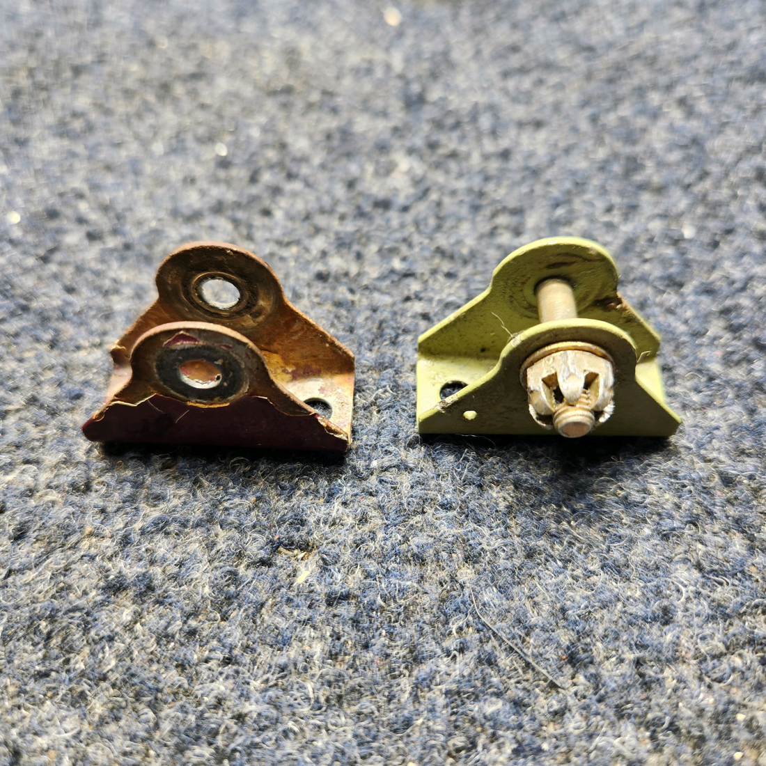 Used aircraft parts for sale, 35-650121-4 BEECHCRAFT F35 ELEVATOR HINGE BRACKET OUT PRICE PER EACH.