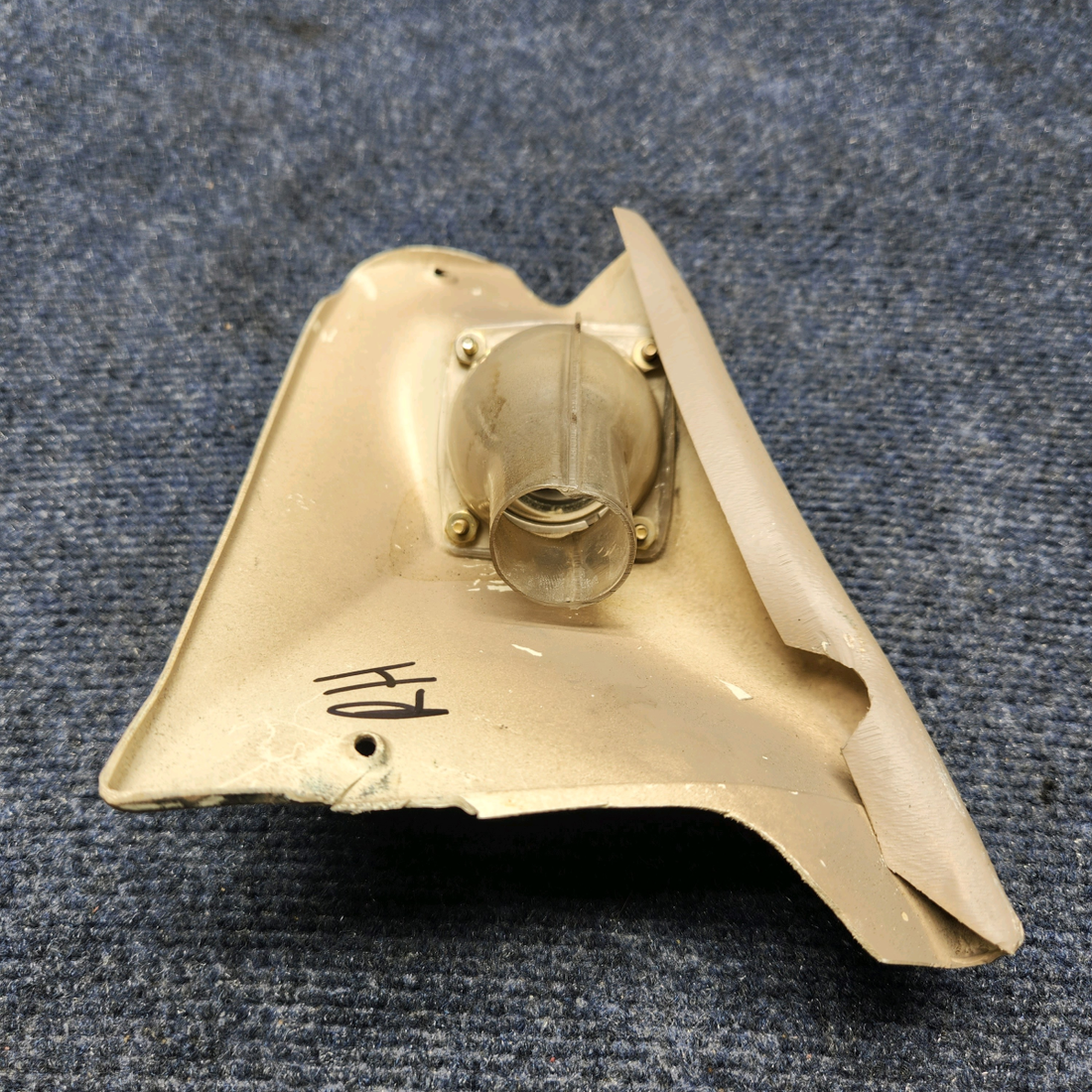 Used aircraft parts for sale, 169-534026-2 Beechcraft C23 SUNDOWNER OUTLET RH ESCUTCHEON