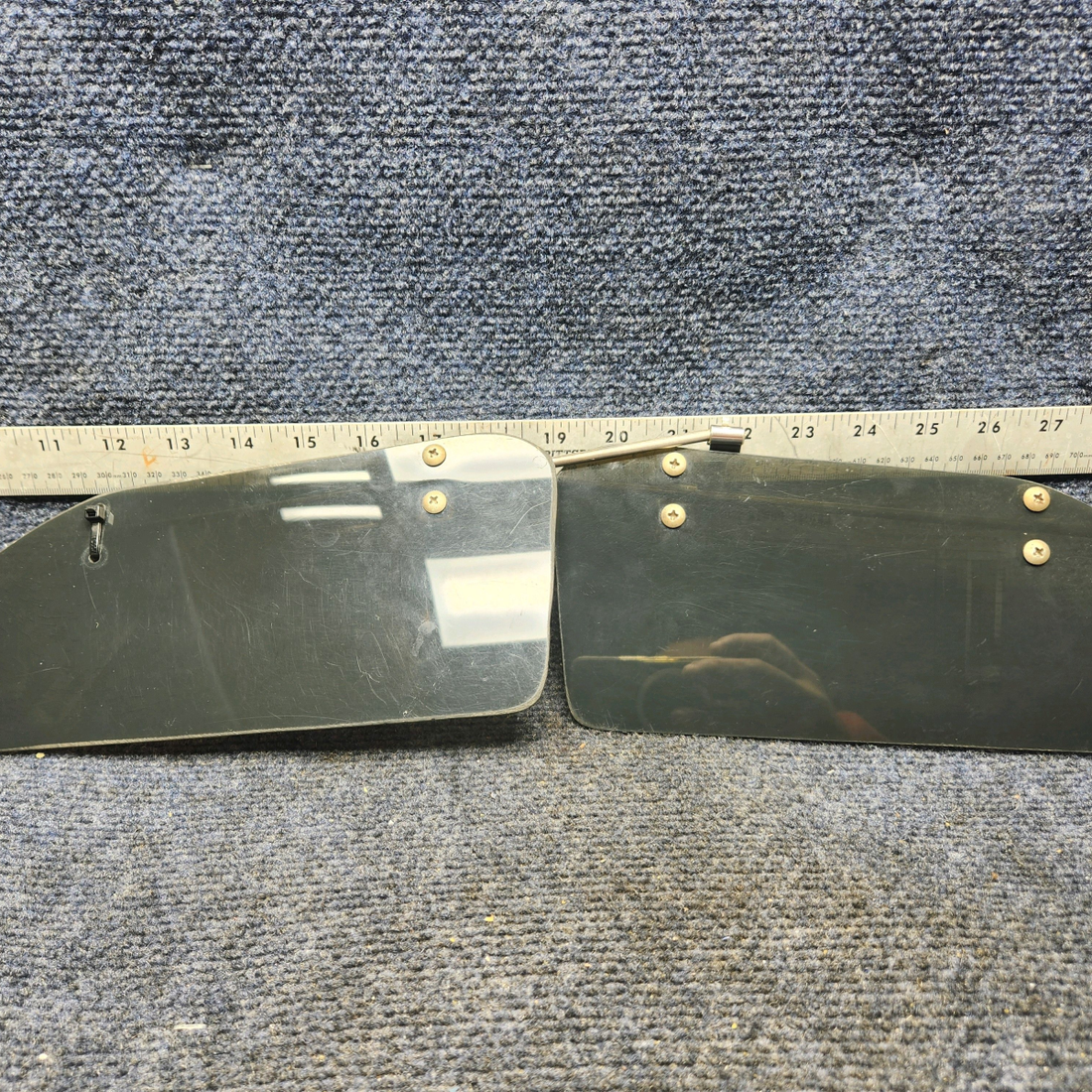 Used aircraft parts for sale, 130300-501 Mooney M20K SUN VISOR ASSEMBLY LH AND RH SET