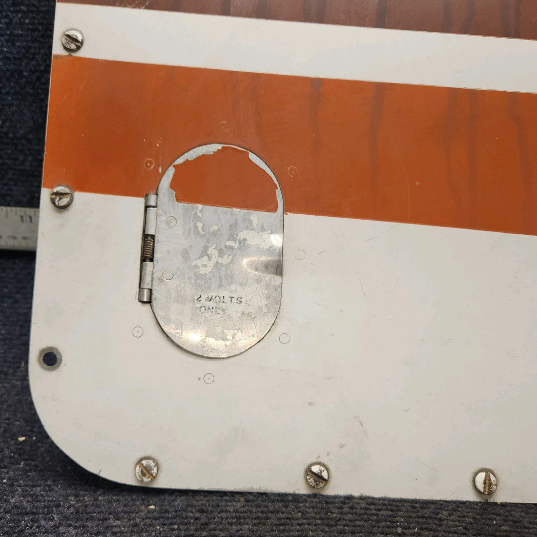Used aircraft parts for sale, 913014-501 Mooney M20J Access Door Cover Assembly with Power Receptacle Access