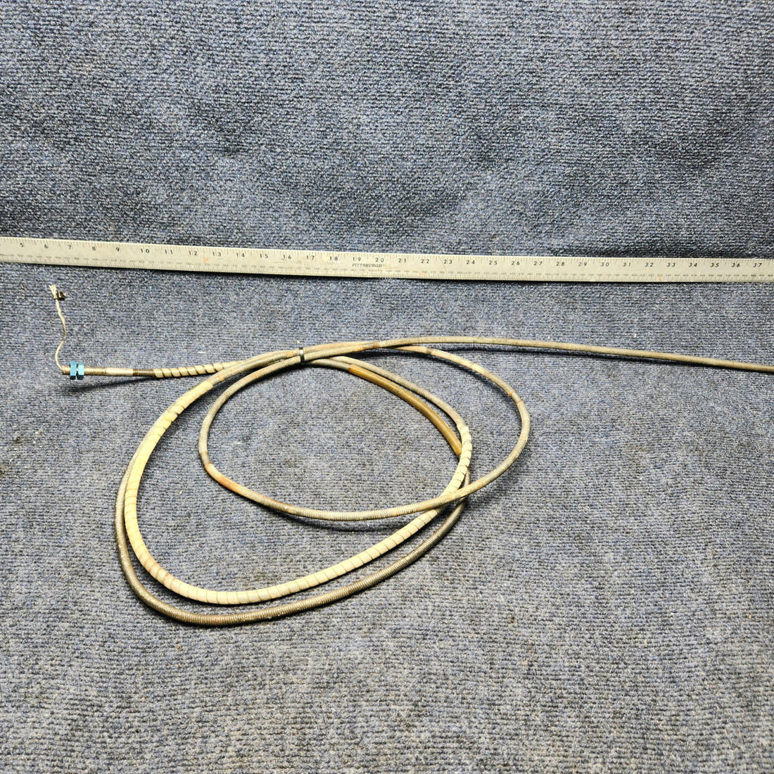 Used aircraft parts for sale, 9860054-1 CESSNA C172RG FLAP POSITION CONTROL CABLE LENGTH: 147"
