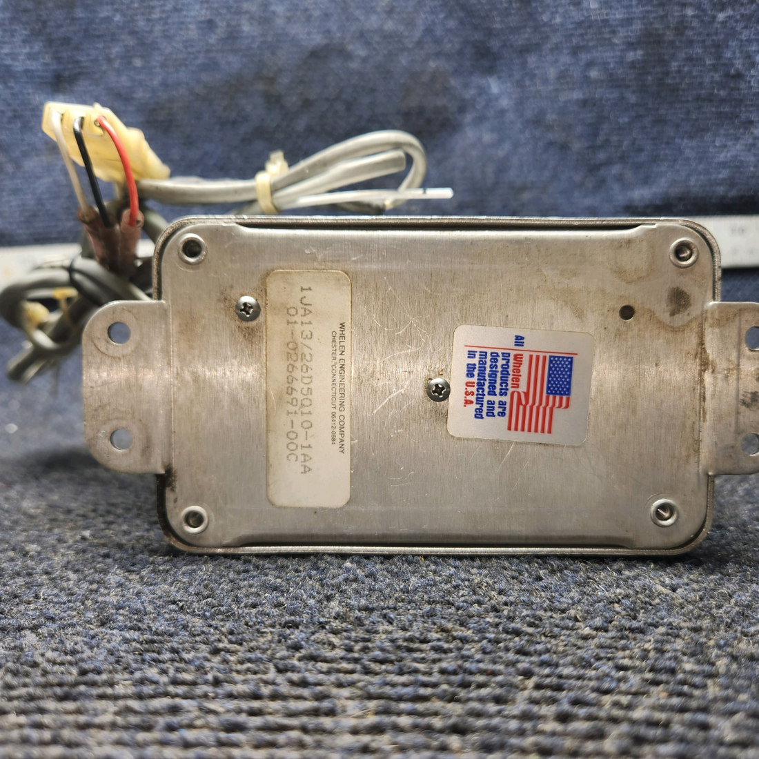 Used aircraft parts for sale, A490,T-DF-14/28 WHELEN Mooney M20J Strobe Light Power Supply 14/28 Volt