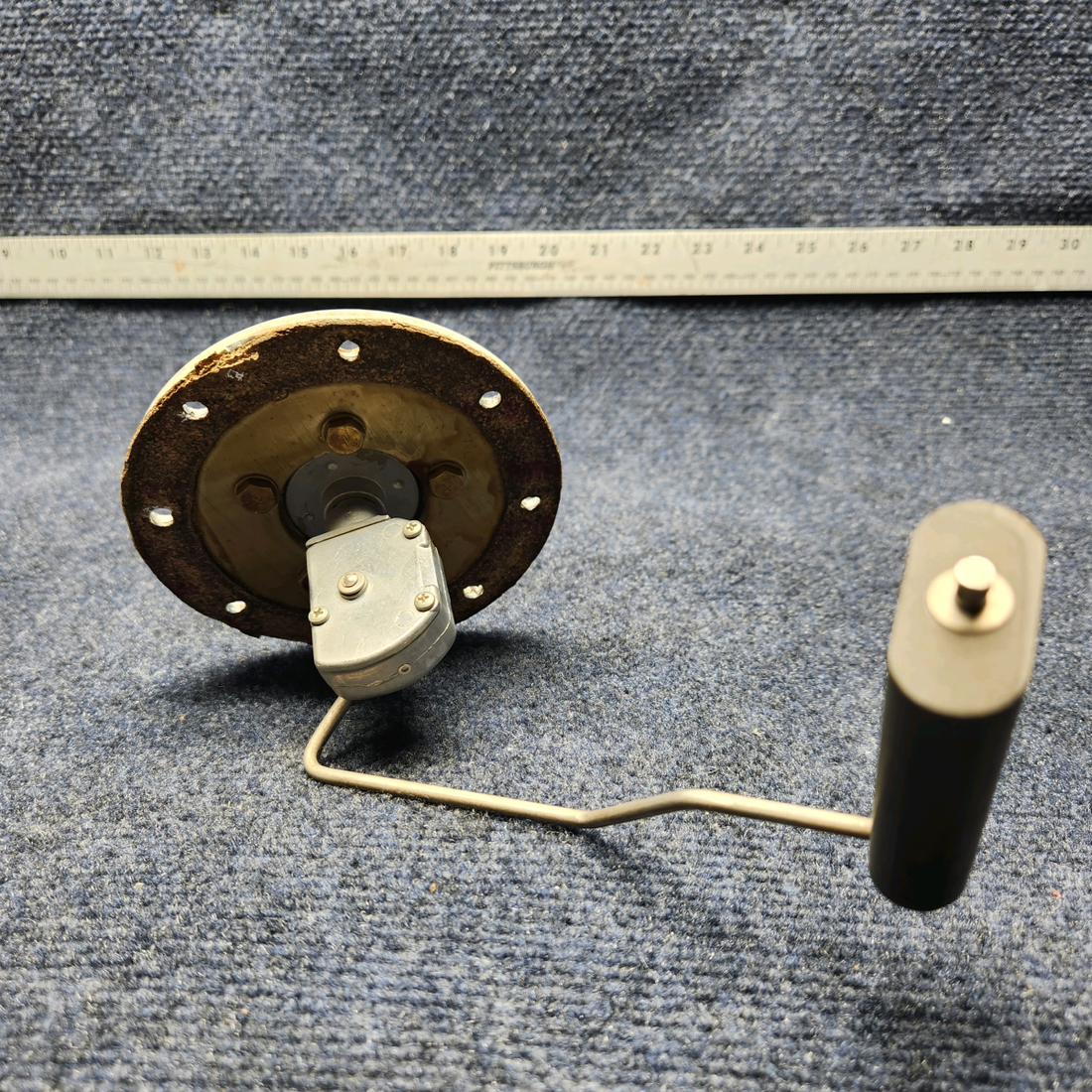 Used aircraft parts for sale, 169-380066-4 Beechcraft C23 SUNDOWNER FUEL LEVEL TRANSMITTER W/ ADAPTER