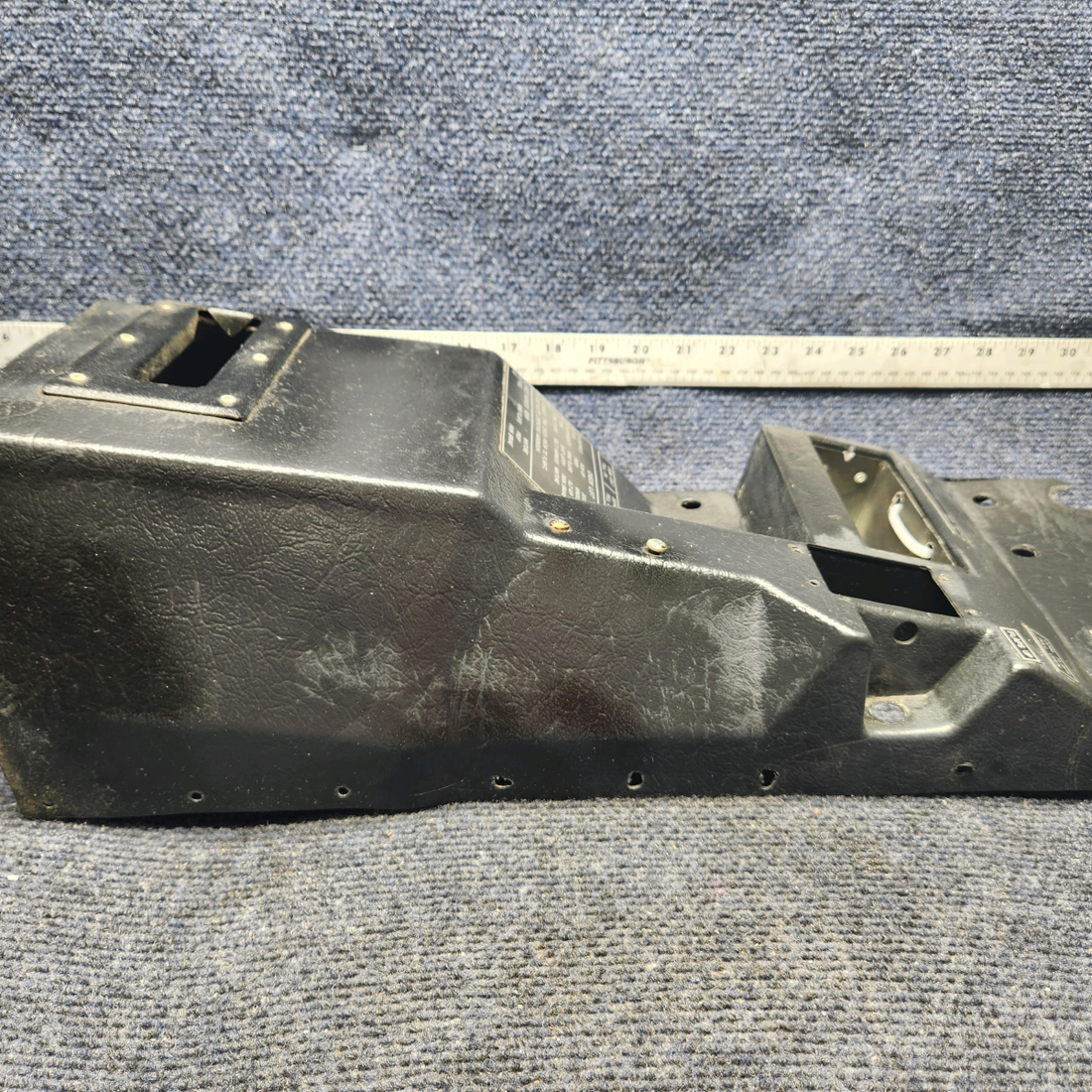 Used aircraft parts for sale, 340288-015 Mooney M20K CENTER CONSOLE PLASTIC COVER-SEE PHOTOS FOR DETAILS