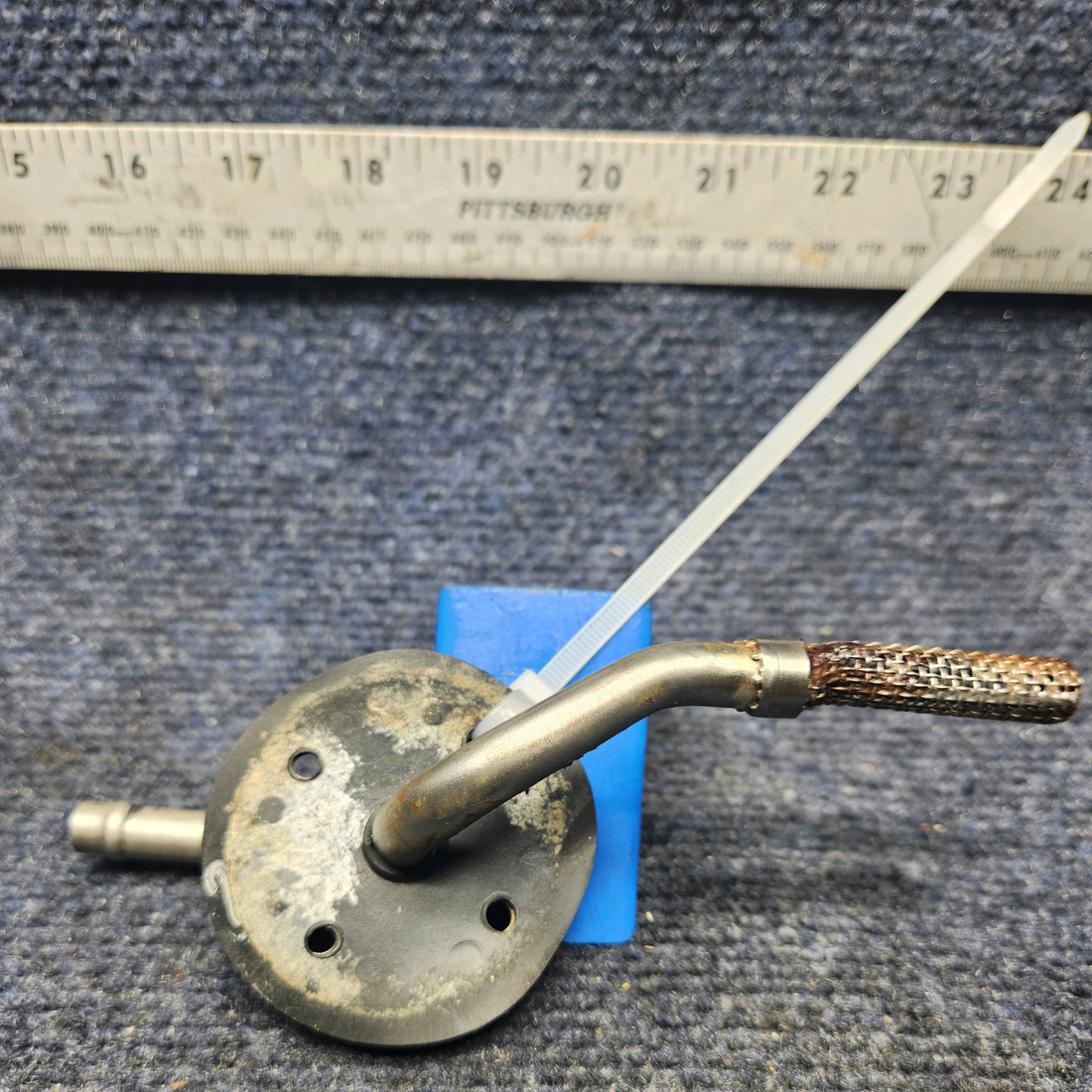 Used aircraft parts for sale, 610150-502 Mooney M20K FUEL STRAINER OUTLET RH