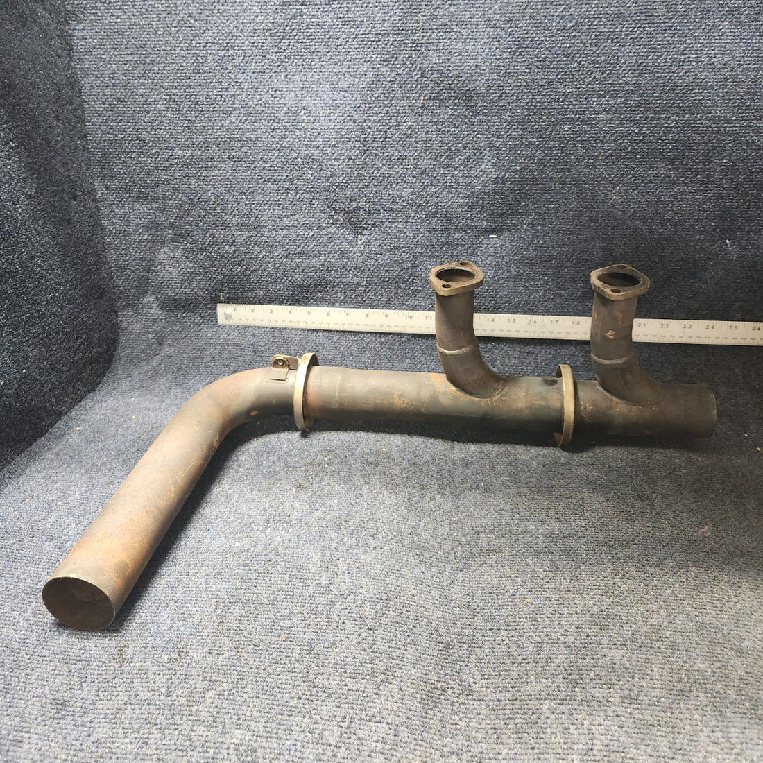 Used aircraft parts for sale, 642220-905-2, 642220-103 , 642220-905-1 Mooney M20K EXHAUST STACK RH
