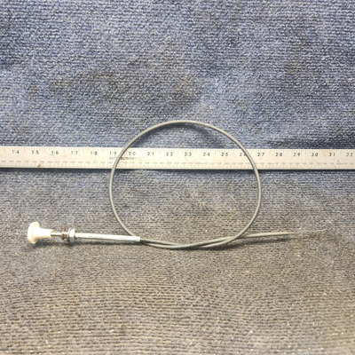 Used aircraft parts for sale, S1239-11 cessna 150G Cabin Heat Control Cable – 35 in