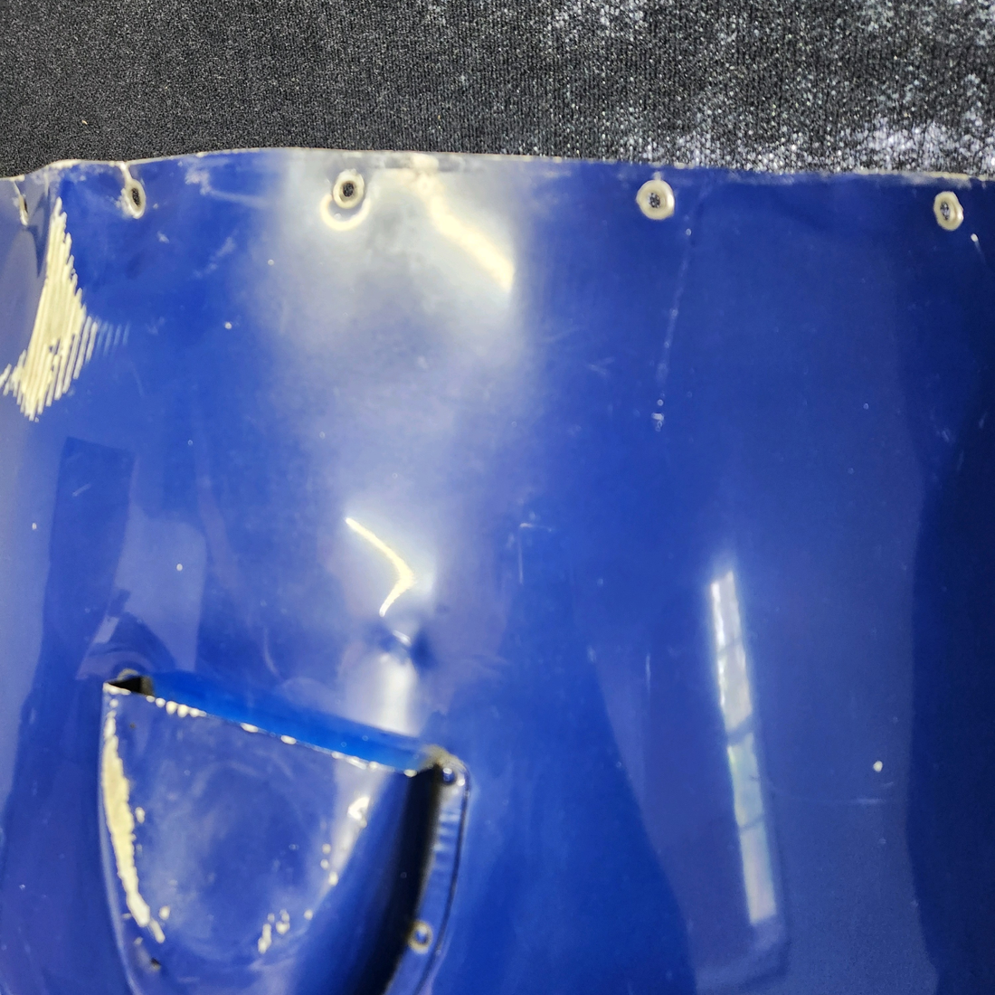 Used aircraft parts for sale, 62217-000 PIPER PA28-140 COMPLETE ENGINE BOTTOM COWL ASSY