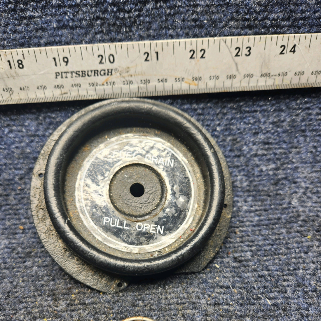 Used aircraft parts for sale, 610258-001 Mooney M20K FUEL GASCOLATOR TRIM COVER