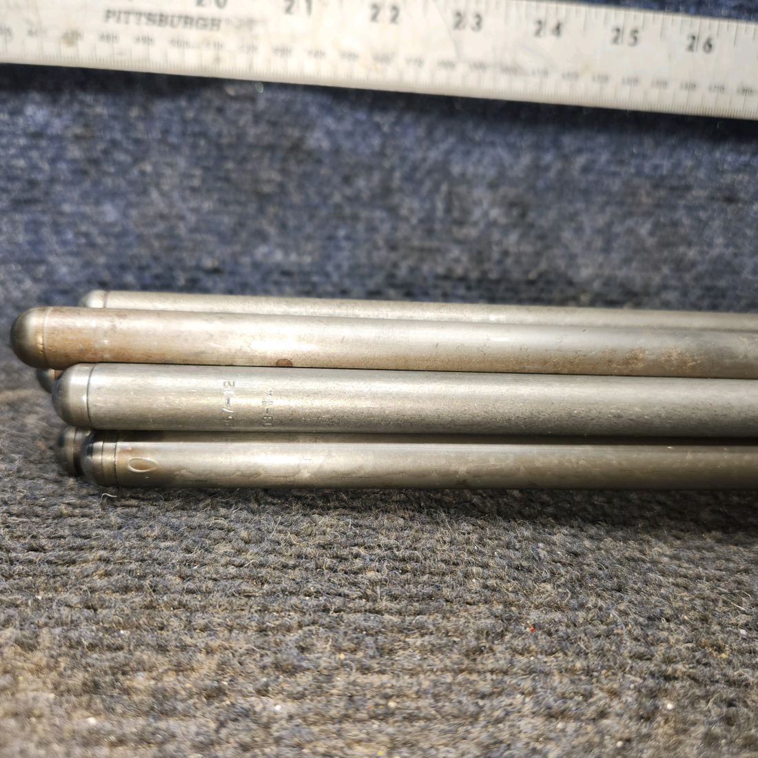 Used aircraft parts for sale, 15F19957 Lycoming O-320-D3G Piper PA28-161 Rod Assembly - Set of 8