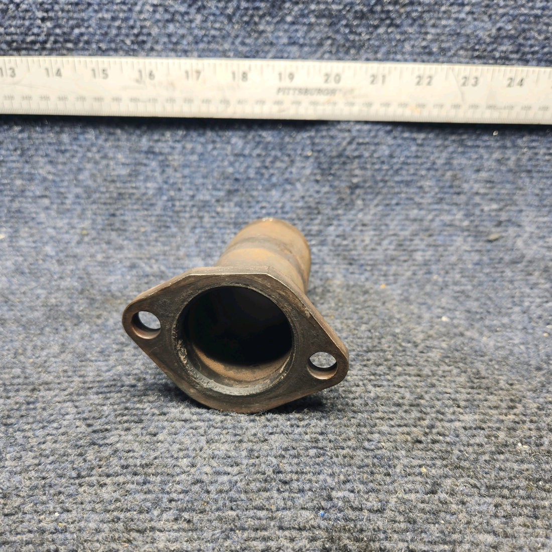 Used aircraft parts for sale, 642220-902-2 Mooney M20K EXHAUST RISER NO. 1 CYLINDER W/ PROBE HOLE