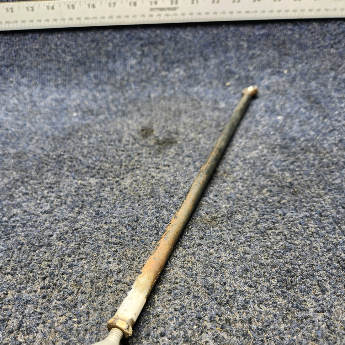 Used aircraft parts for sale, 62766-000 PIPER PA28-140 PA28-140-235 AILERON PUSH PULL ROD ASSEMBLY