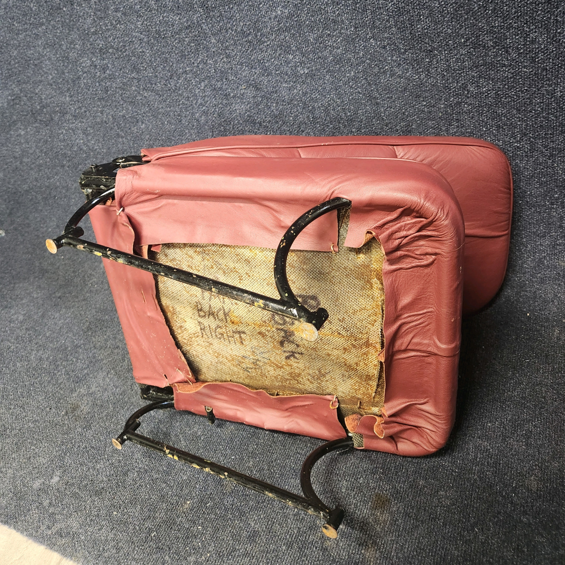 Used aircraft parts for sale, 79479-014 Piper PA32RT-300 PASSENGER SEAT REAR RH