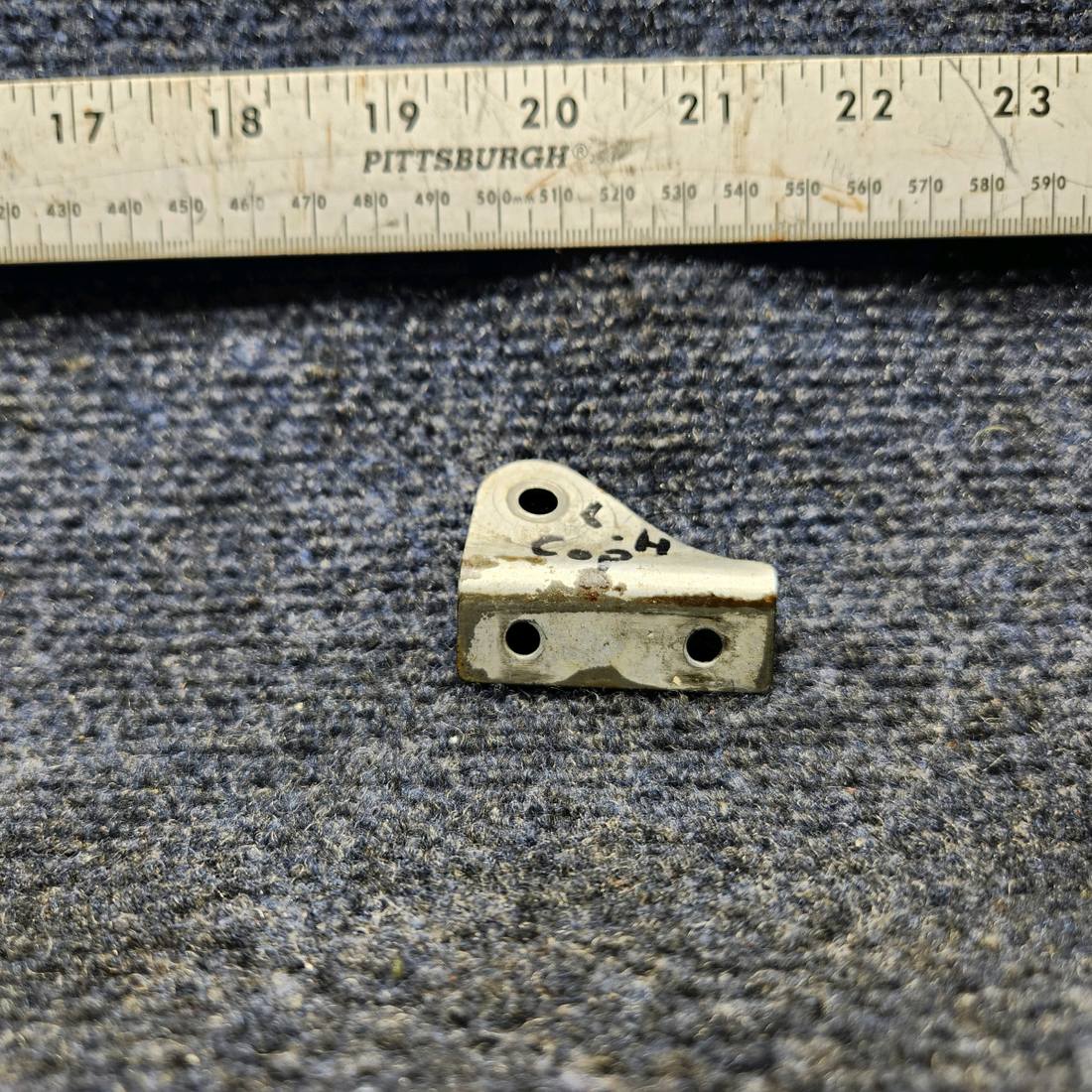 Used aircraft parts for sale, 0510205-4 CESSNA 172K SEAT BELT BRACKET LH INBD, RH OUTBD "PRICE PER EACH"