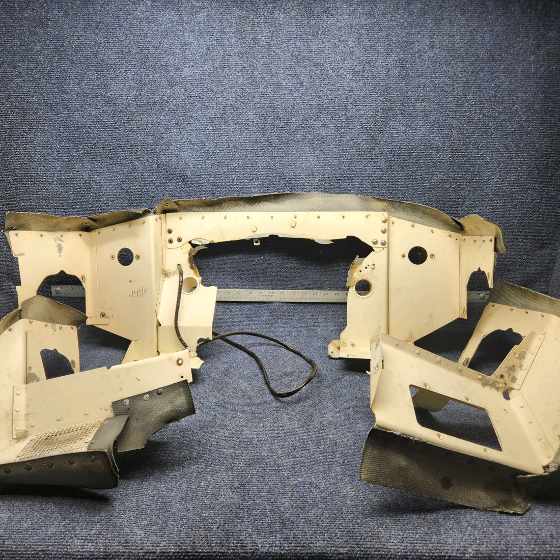 Used aircraft parts for sale, 169-910060-604 Beechcraft C23 SUNDOWNER BEECHCRAFT C23 LYCOMING O-360-A4J SET OF BAFFLES SEE PHOTOS