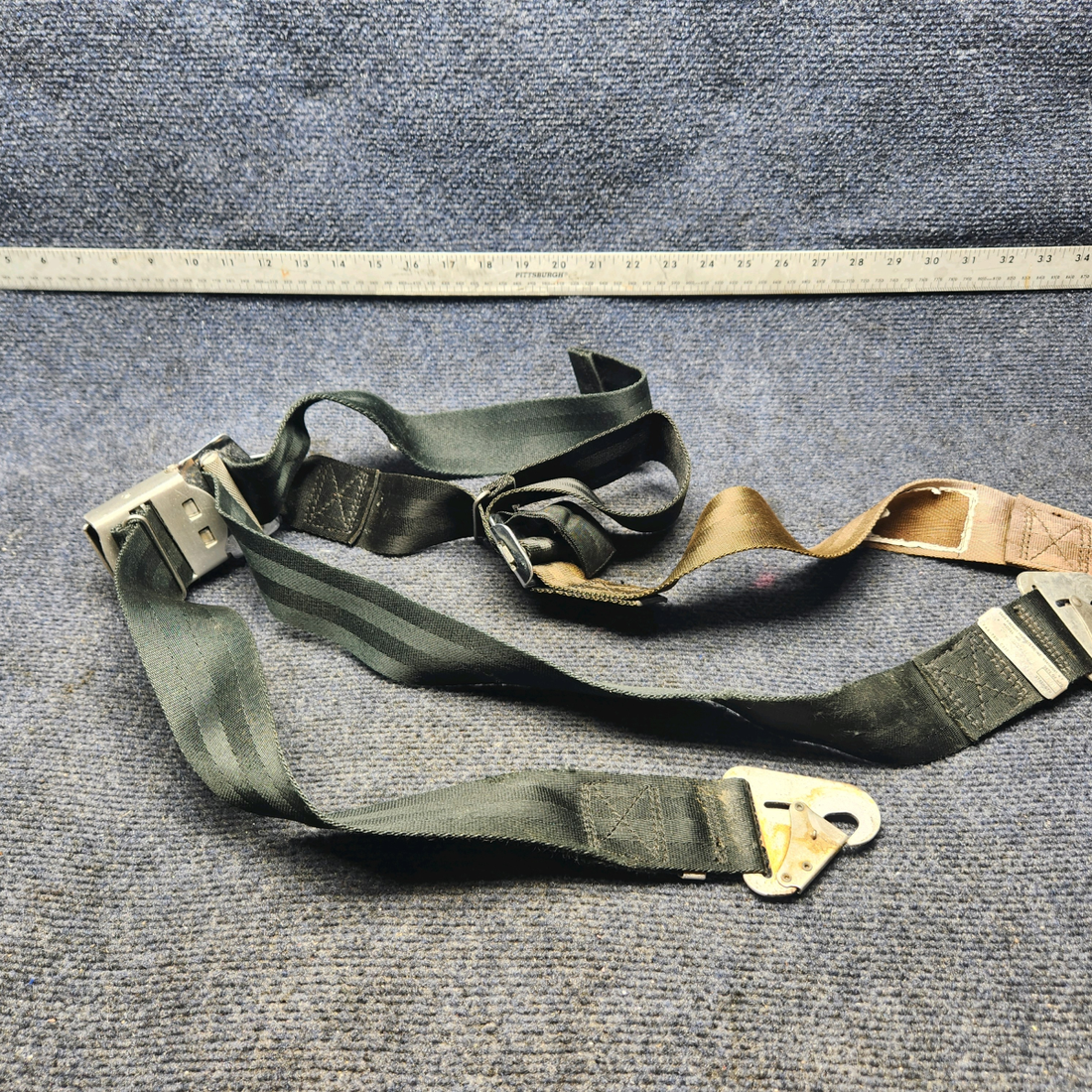 Used aircraft parts for sale, FDC-5900-160-3 Mooney M20K DAVIS AIRCRAFT PRODUCTS SEATBELT W SHOULDER STRAP-FDC-7275-8-1