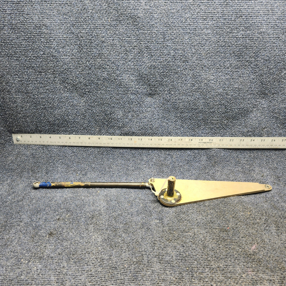 Used aircraft parts for sale, 710076-003 Mooney M20K CRANK & TUBE CONTROL ELEVATOR CONTROL