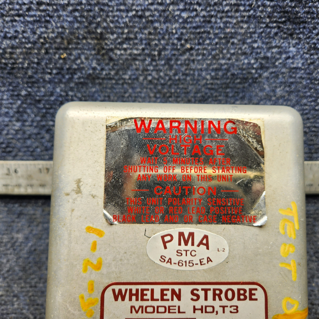 Used aircraft parts for sale, HD-T3 WHELEN CESSNA 172K STROBE LIGHT POWER SUPPLY (VOLTS: 28)