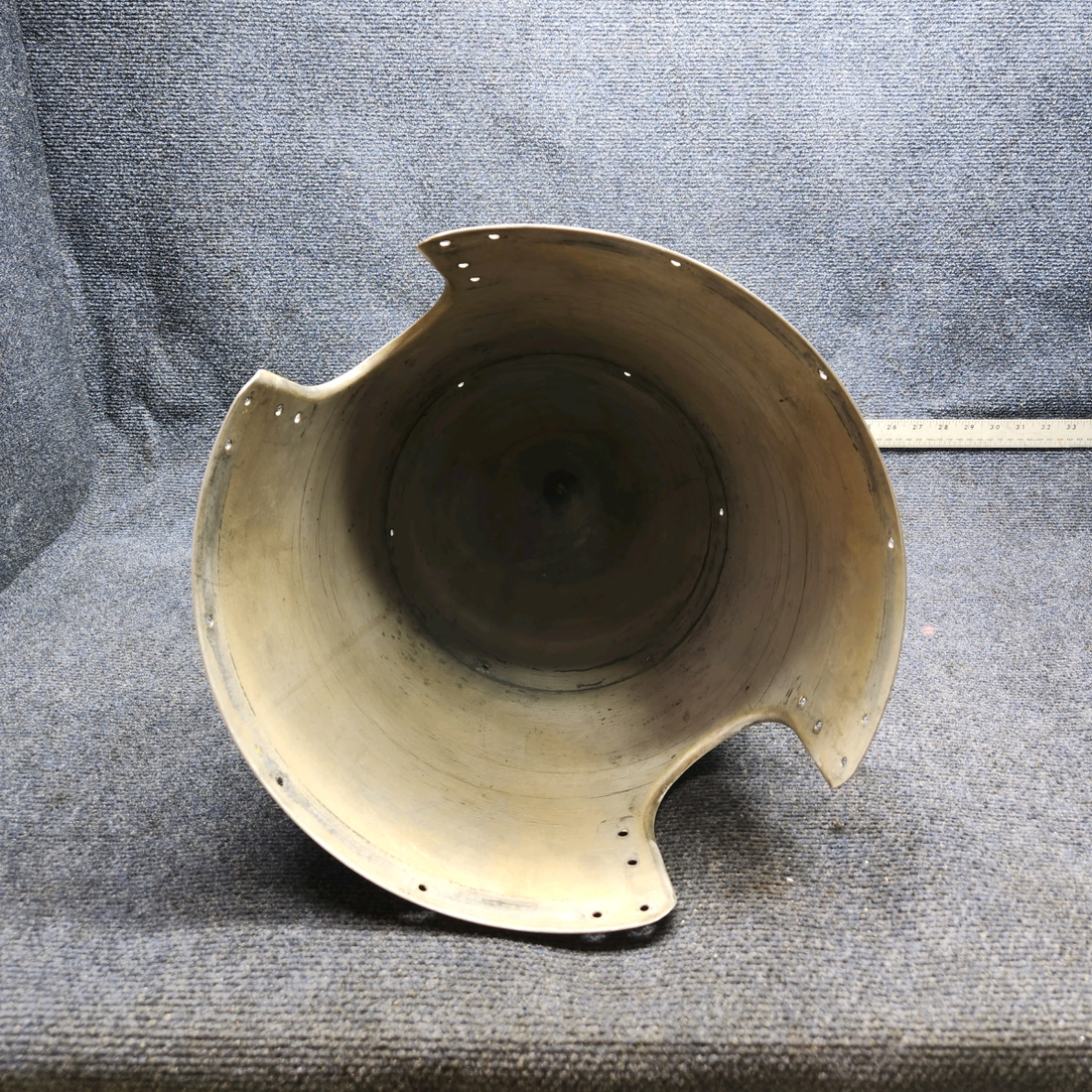 Used aircraft parts for sale, 680031-515 MOONEY M20J MCCAULEY TWO BLADE SPINNER ASSY POLISHED