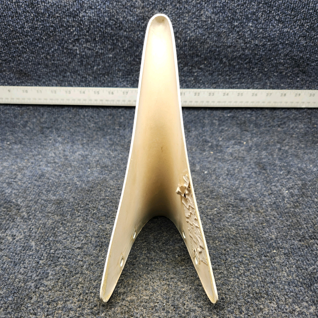 Used aircraft parts for sale, 63517-000 PIPER PA28-140 VERTICAL STABILIZER FIN FAIRING