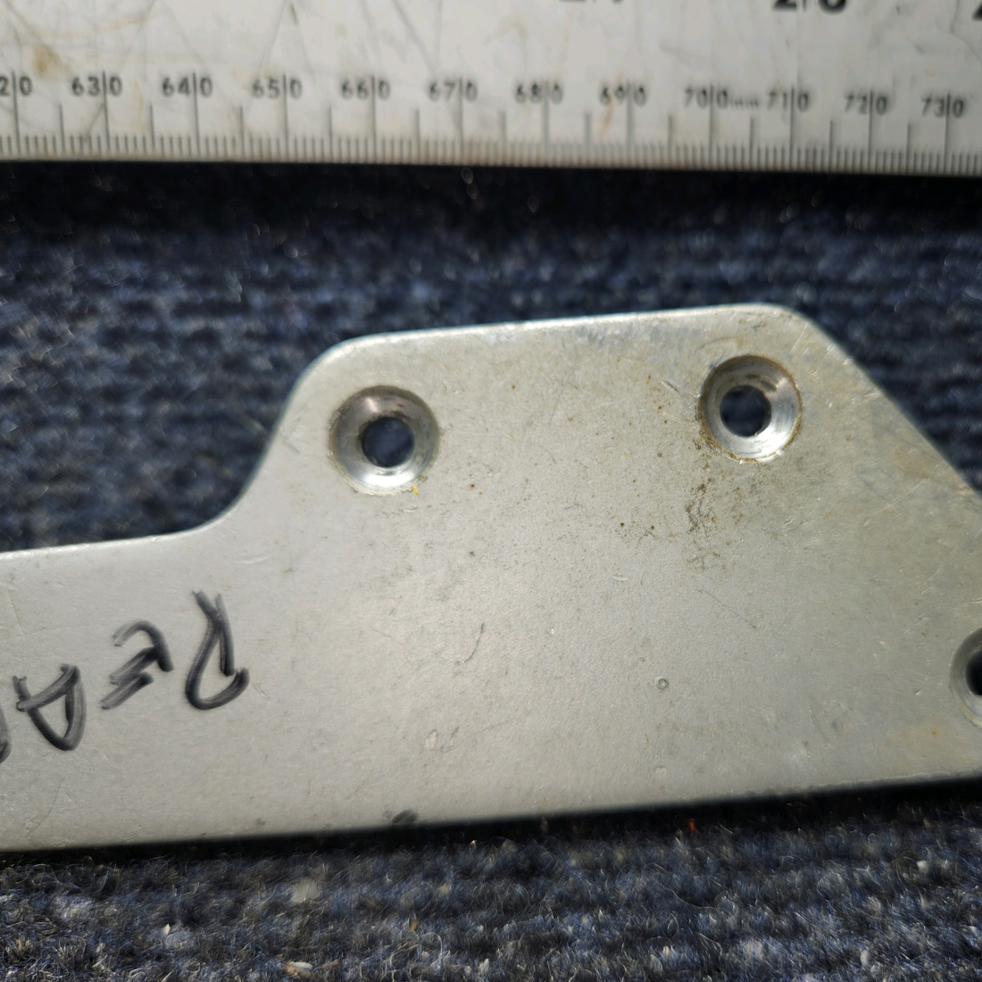 Used aircraft parts for sale, 002‑410055‑39 BEECHCRAFT 95-55B Aft Nose Baggage Door Hinge Assembly