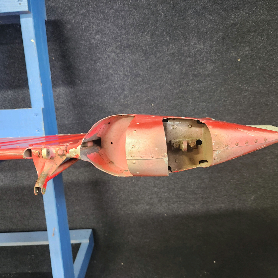 Used aircraft parts for sale, 460043-000 Mooney M20J RUDDER ASSEMBLY - DENTS ON LOWER FAIRING "SEE PHOTOS FOR DETAIL"