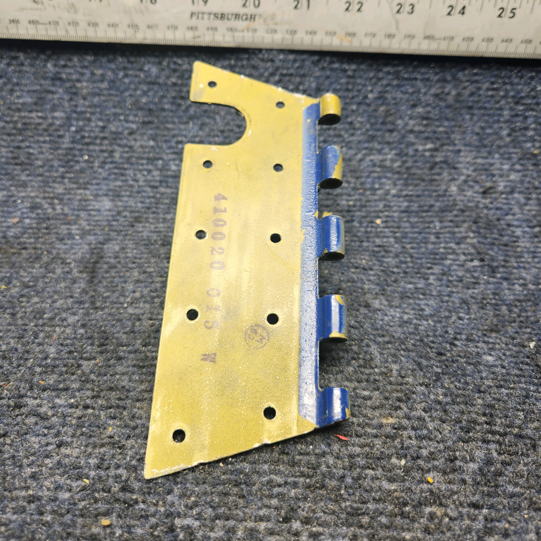 Used aircraft parts for sale, 410020-015 Mooney M20K HINGE HORIZONTAL ASSEMBLY