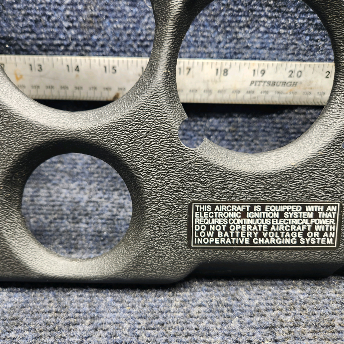 Used aircraft parts for sale, 0513242-18 CESSNA 172K SHOCK PANEL COVER