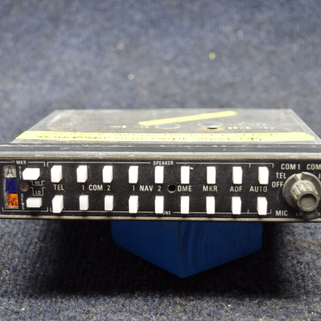 Used aircraft parts for sale, 066-1055-03 Cessna C175 KMA 24 BENDIX KING AUDIO PANEL SPEAKER AUDIO DOES NOT WORK "NO RETURN"