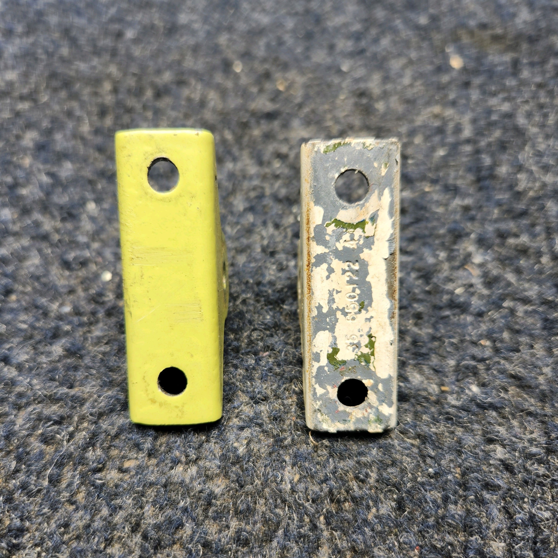 Used aircraft parts for sale, 35-650122-4 BEECHCRAFT F35 ELEVATOR HINGE BRACKET PRICE PER EACH.