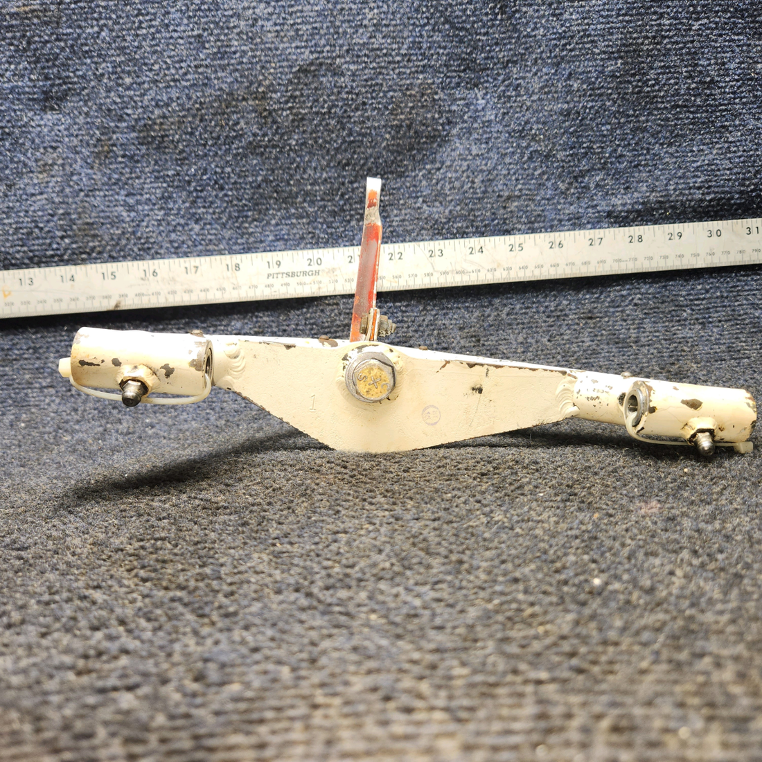 Used aircraft parts for sale, 540001-5003 Mooney M20J Truss Assembly Pivot for Nose Gear with Bearing