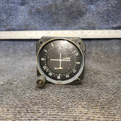Used aircraft parts for sale, 066-3056-01 King Radio KI-209 cessna 172N VOR-LOC-Glideslope Indicator with Mods (Volts: 11-33)