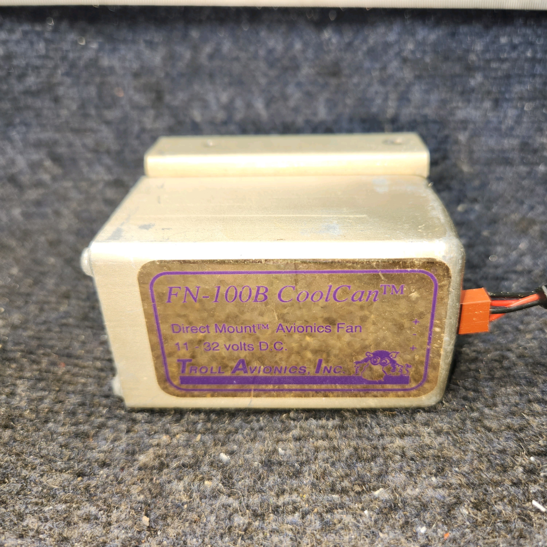 Used aircraft parts for sale, KN-100B Troll Avionics Mooney M20J FN‑100B CoolFan 11-32 V DC
