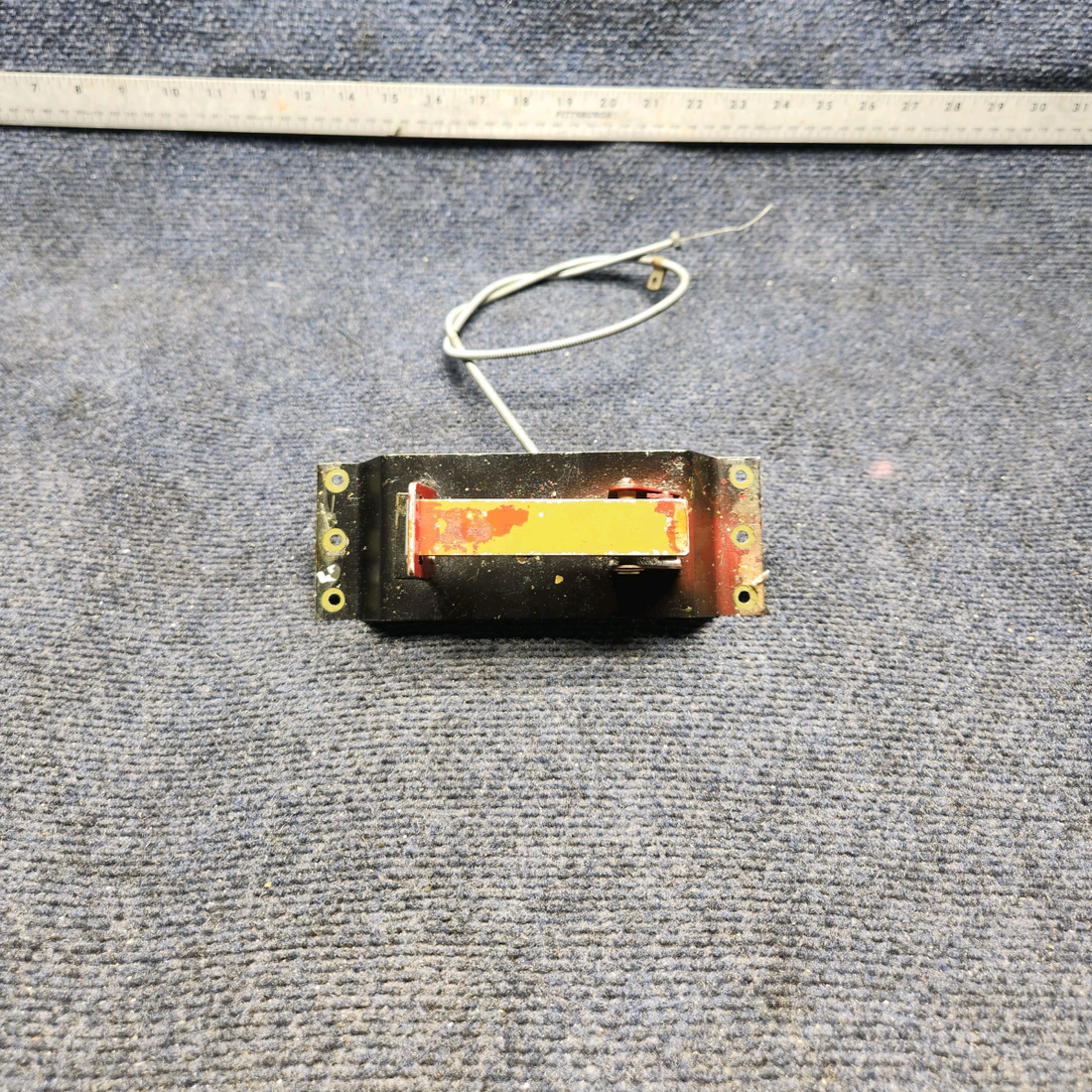 Used aircraft parts for sale, 560249-005, 560249-001 Mooney M20J EMERGENCY GEAR RELEASE HANDLE ASSEMBLY W CABLE